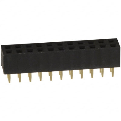 PPPN112AFCN by Sullins Connector Solutions - CONNECTOR HDR 22POS 0.079 GOLD PCB