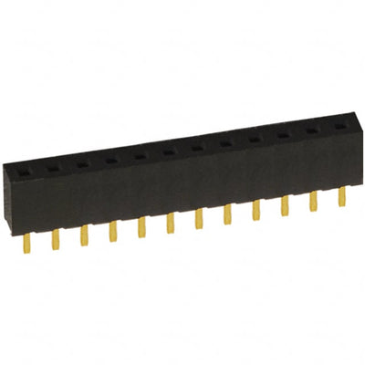 PPPN121BFCN by Sullins Connector Solutions - CONNECTOR HDR 12POS 0.079 GOLD PCB