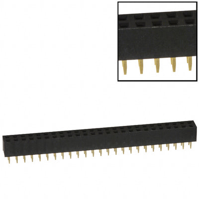 PPPN252AFCN by Sullins Connector Solutions - CONNECTOR HDR 50POS 0.079 GOLD PCB