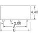 PPPN101BFLD by Sullins Connector Solutions - CONNECTOR HDR 10POS 0.079 GOLD SMD