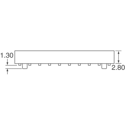 NPPN352GFNS-RC by Sullins Connector Solutions - CONNECTOR HDR 70POS 0.079 GOLD SMD