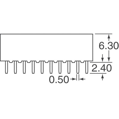 PPRN104EFCN by Sullins Connector Solutions - CONNECTOR HDR 40POS 0.079 GOLD PCB