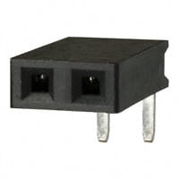 PPTC021LGBN-RC by Sullins Connector Solutions - CONNECTOR HDR 2POS 0.1 TIN PCB R/A