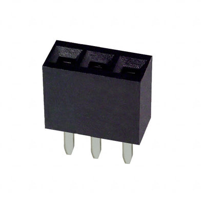 PPTC031LFBN by Sullins Connector Solutions - CONNECTOR HDR 3POS 0.1 TIN PCB