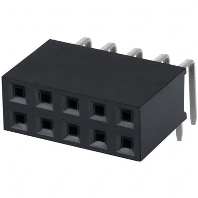 PPTC052LJBN-RC by Sullins Connector Solutions - CONNECTOR HDR 10POS 0.1 TIN PCB R/A