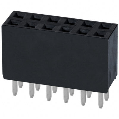 PPTC062LFBN-RC by Sullins Connector Solutions - CONNECTOR HDR 12POS 0.1 TIN PCB