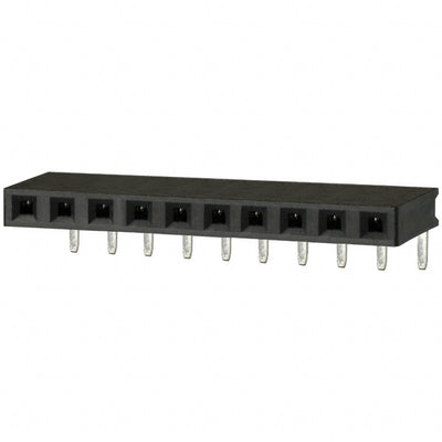 PPTC101LGBN by Sullins Connector Solutions - CONNECTOR HDR 10POS 0.1 TIN PCB R/A