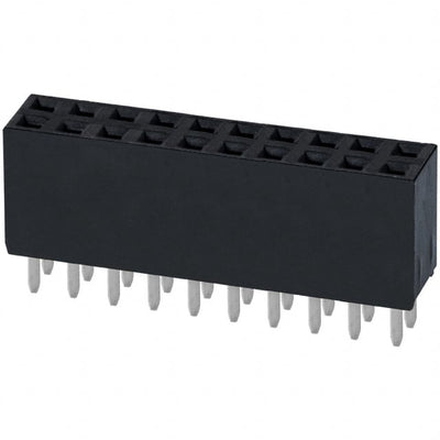 PPTC102LFBN-RC by Sullins Connector Solutions - CONNECTOR HDR 20POS 0.1 TIN PCB