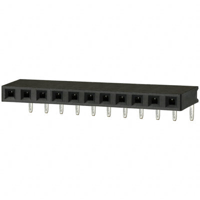 PPTC111LGBN-RC by Sullins Connector Solutions - CONNECTOR HDR 11POS 0.1 TIN PCB R/A