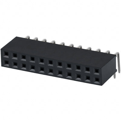 PPTC112LJBN by Sullins Connector Solutions - CONNECTOR HDR 22POS 0.1 TIN PCB R/A