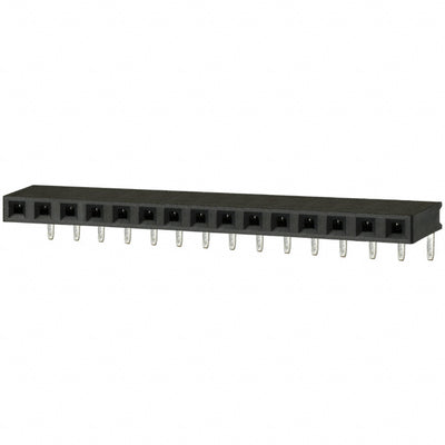PPTC151LGBN by Sullins Connector Solutions - CONNECTOR HDR 15POS 0.1 TIN PCB R/A