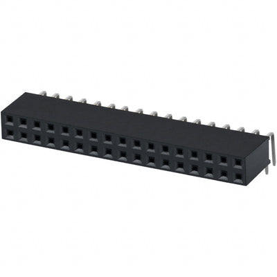 PPTC172LJBN-RC by Sullins Connector Solutions - CONNECTOR HDR 34POS 0.1 TIN PCB R/A