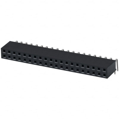 PPTC202LJBN by Sullins Connector Solutions - CONNECTOR HDR 40POS 0.1 TIN PCB R/A