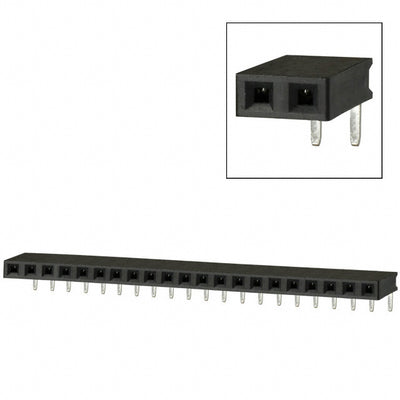 PPTC211LGBN by Sullins Connector Solutions - CONNECTOR HDR 21POS 0.1 TIN PCB R/A