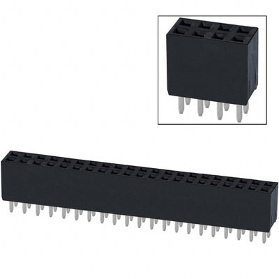 PPTC212LFBN by Sullins Connector Solutions - CONNECTOR HDR 42POS 0.1 TIN PCB