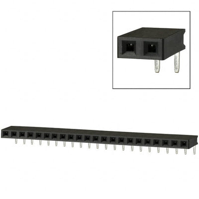 PPTC221LGBN by Sullins Connector Solutions - CONNECTOR HDR 22POS 0.1 TIN PCB R/A