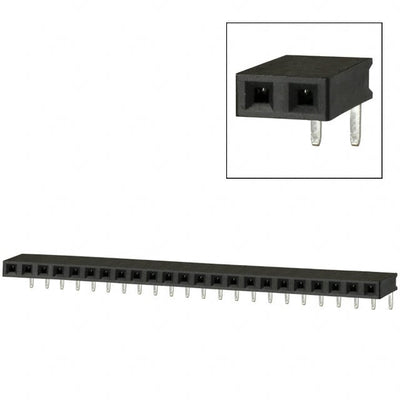 PPTC231LGBN-RC by Sullins Connector Solutions - CONNECTOR HDR 23POS 0.1 TIN PCB R/A