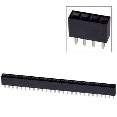 PPTC271LFBN-RC by Sullins Connector Solutions - CONNECTOR HDR 27POS 0.1 TIN PCB