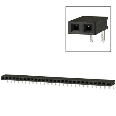 PPTC281LGBN by Sullins Connector Solutions - CONNECTOR HDR 28POS 0.1 TIN PCB R/A