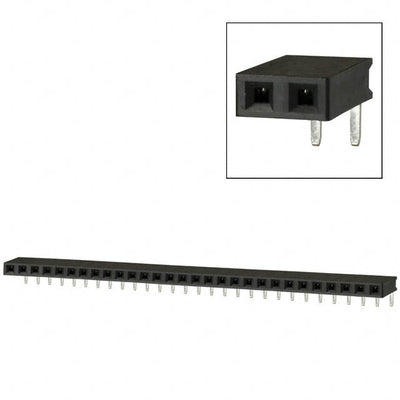 PPTC291LGBN-RC by Sullins Connector Solutions - CONNECTOR HDR 29POS 0.1 TIN PCB R/A