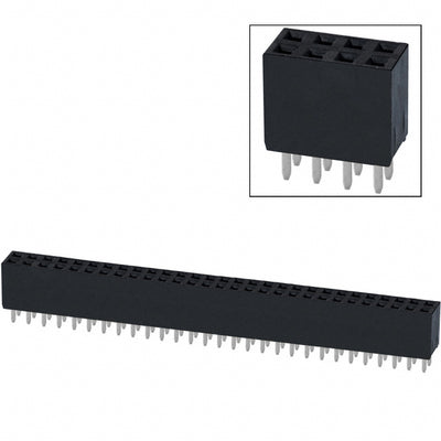 PPTC292LFBN-RC by Sullins Connector Solutions - CONNECTOR HDR 58POS 0.1 TIN PCB