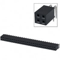 PPTC292LJBN-RC by Sullins Connector Solutions - CONNECTOR HDR 58POS 0.1 TIN PCB R/A