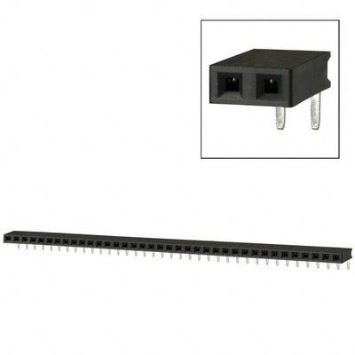 PPTC371LGBN-RC by Sullins Connector Solutions - CONNECTOR HDR 37POS 0.1 TIN PCB R/A