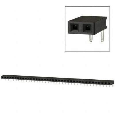 PPTC381LGBN by Sullins Connector Solutions - CONNECTOR HDR 38POS 0.1 TIN PCB R/A