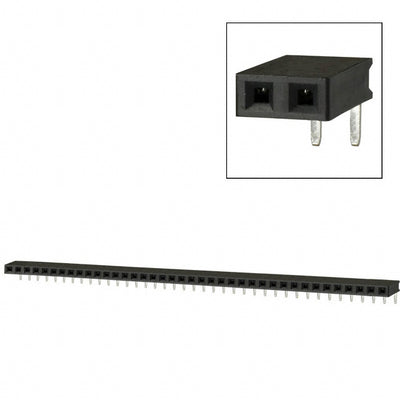 PPTC391LGBN-RC by Sullins Connector Solutions - CONNECTOR HDR 39POS 0.1 TIN PCB R/A