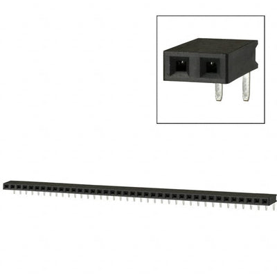 PPTC391LGBN by Sullins Connector Solutions - CONNECTOR HDR 39POS 0.1 TIN PCB R/A