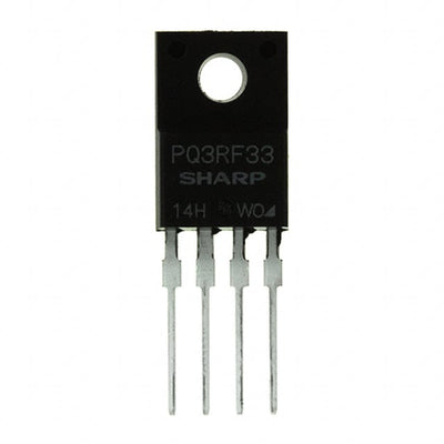PQ3RF33J000H by Sharp Microelectronics - IC REG LINEAR 3.3V 3.5A TO220-4