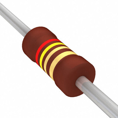 PR01000102408JR500 by Vishay Beyschlag/Draloric/BC Components - RESISTOR 2.4 OHM 1W 5% AXIAL