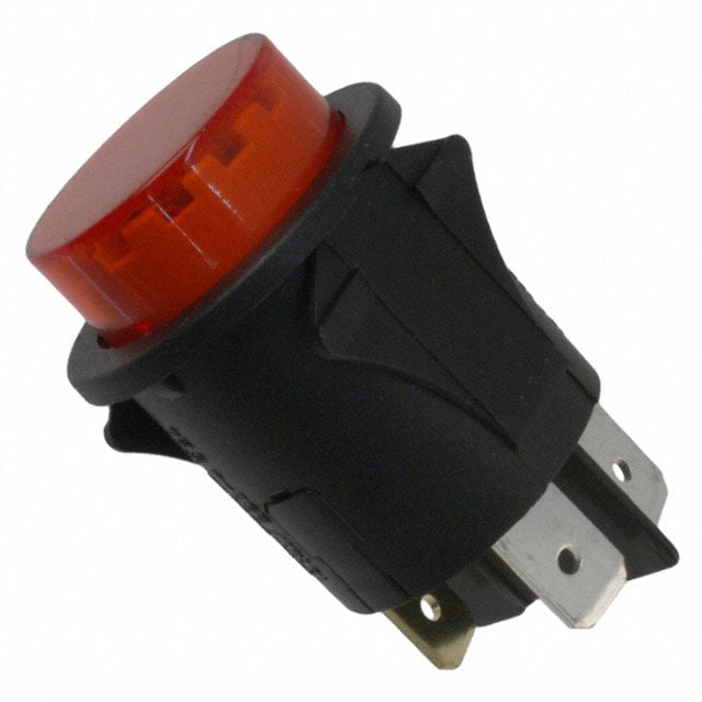 PR141C1000-116 by E-Switch - PUSH SWITCH BUTTON SPST 16A 125V
