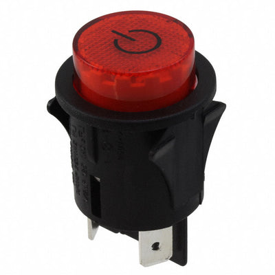 PR142C1011-117 by E-Switch - PUSH SWITCH BUTTON DPST 16A 125V