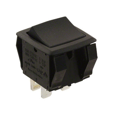 PRDDA1-16F-BB000 by TE Connectivity ALCOSWITCH Switches - ROCKER SWITCH DPST 16A 125V