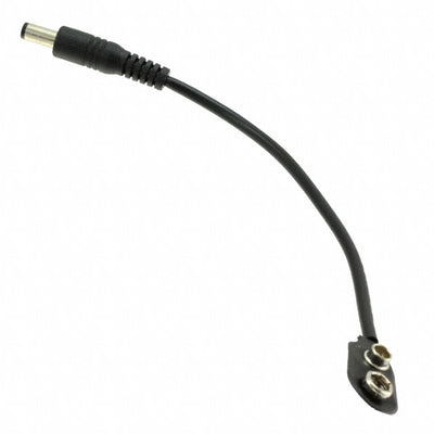 PRT-09518 by SparkFun Electronics - BATT SNAP 9V 1 CELL BARREL PLUG