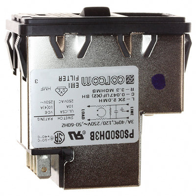 PS0S0DH3B by TE Connectivity Corcom Filters - PWR ENT MOD RCPT IEC320-C14 PNL