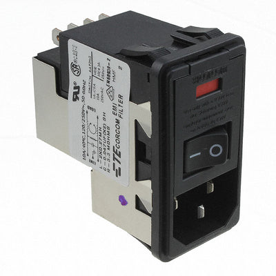 PS0S0SHXA by TE Connectivity Corcom Filters - PWR ENT MOD RCPT IEC320-C14 PNL