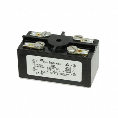 PS12-1Y by TE Connectivity Aerospace, Defense and Marine - SOLIDSTATE RELAY SPST-NO 10A 0-250V