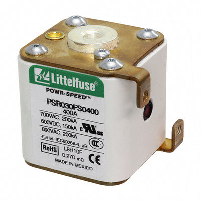 PSR030FS0400Z by Littelfuse Inc. - FUSE SQUARE 400A 700VAC/600VDC