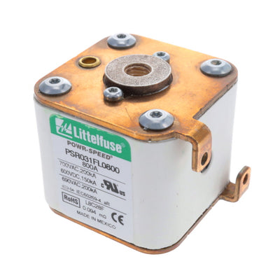 PSR031FL0800Z by Littelfuse Inc. - FUSE SQUARE 800A 700VAC/600VDC