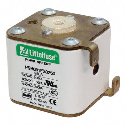PSR031FS0250Z by Littelfuse Inc. - FUSE SQUARE 250A 700VAC/600VDC