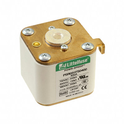 PSR031FS0400Z by Littelfuse Inc. - FUSE SQUARE 400A 700VAC/600VDC