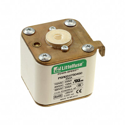 PSR031FS0450Z by Littelfuse Inc. - FUSE SQUARE 450A 700VAC/600VDC