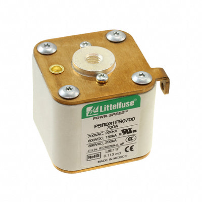 PSR031FS0700Z by Littelfuse Inc. - FUSE SQUARE 700A 700VAC/600VDC