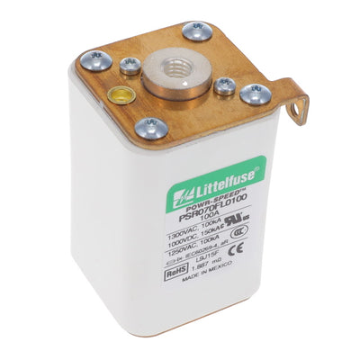 PSR070FL0100Z by Littelfuse Inc. - FUSE SQUARE 100A 1.3KVAC/1KVDC