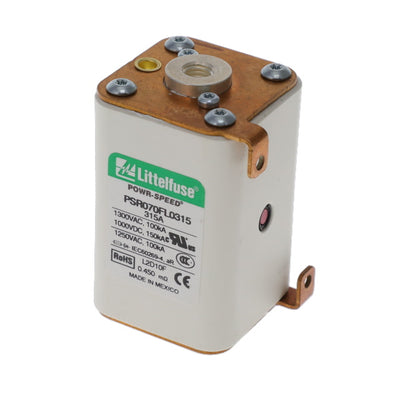 PSR070FL0315Z by Littelfuse Inc. - FUSE SQUARE 315A 1.3KVAC/1KVDC