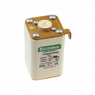 PSR070FS0080Z by Littelfuse Inc. - FUSE SQUARE 80A 1.3KVAC/1KVDC