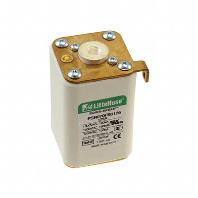 PSR070FS0125Z by Littelfuse Inc. - FUSE SQUARE 125A 1.3KVAC/1KVDC