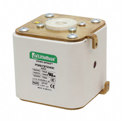 PSR073FS0400Z by Littelfuse Inc. - FUSE SQUARE 400A 1.3KVAC/1KVDC